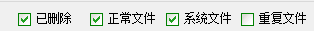 DiskGenius篩選文件