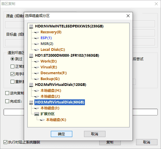 扇區(qū)復(fù)制